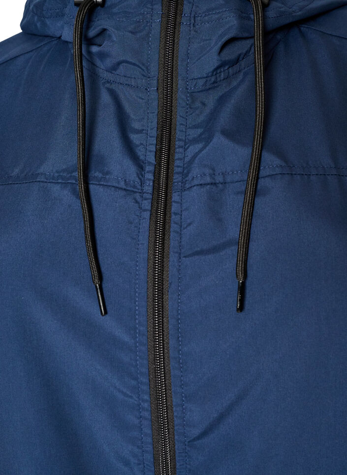 Parka l&eacute;g&egrave;re avec capuche, Bleu, Packshot image number 2