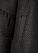 Veste boucl&eacute;e avec volants, Noir, Packshot image number 3