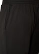 Pantalon en jersey taille haute avec poches, Noir, Packshot image number 3