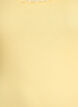 Haut avec bordure en dentelle, Jaune clair, Packshot image number 2