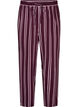 Bas de pyjama ample &agrave; rayures, Bordeaux fonc&eacute;, Packshot image number 0
