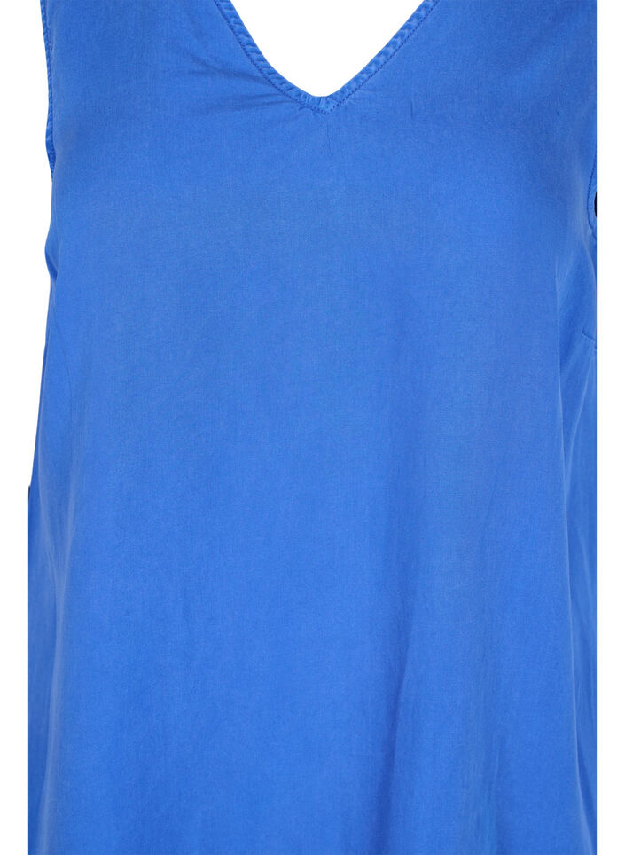 Robe de type Spencer avec décolleté en V, Dazzling Blue, Packshot image number 2