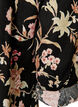 Chemise longue en lin et viscose, Noir, Packshot image number 3