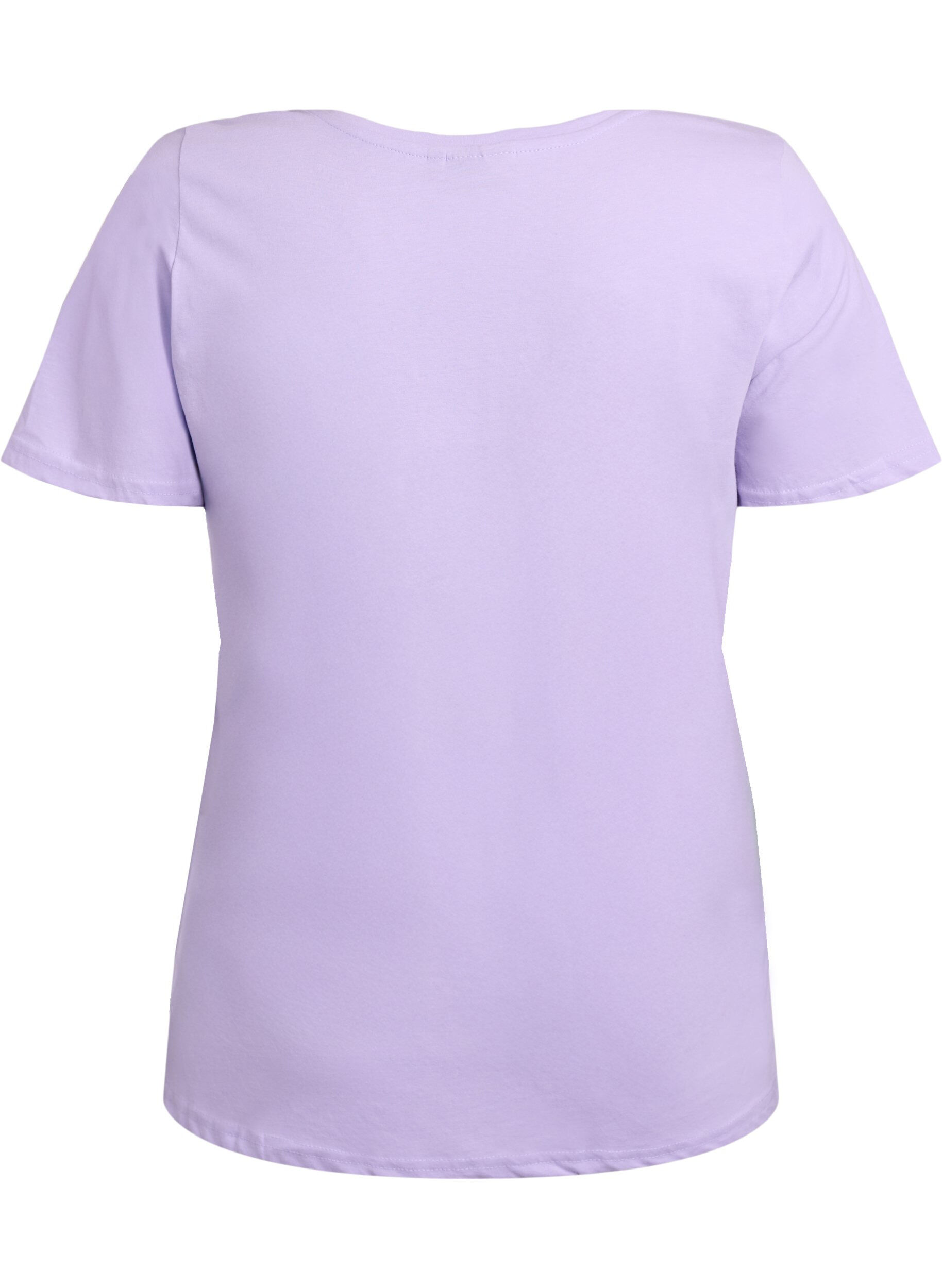Zizzi FLASH - T-shirt avec motif, Violet, Packshot image number 1