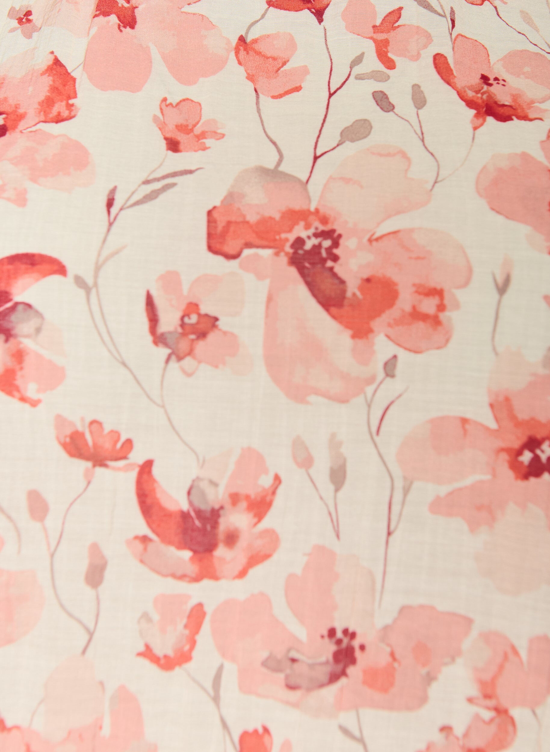 ZizziBlouse coupe ballon avec manches papillon, Corail, Packshot image number 2