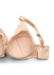Soutien-gorge rembourr&eacute; en dentelle avec armatures, Beige, Packshot image number 3