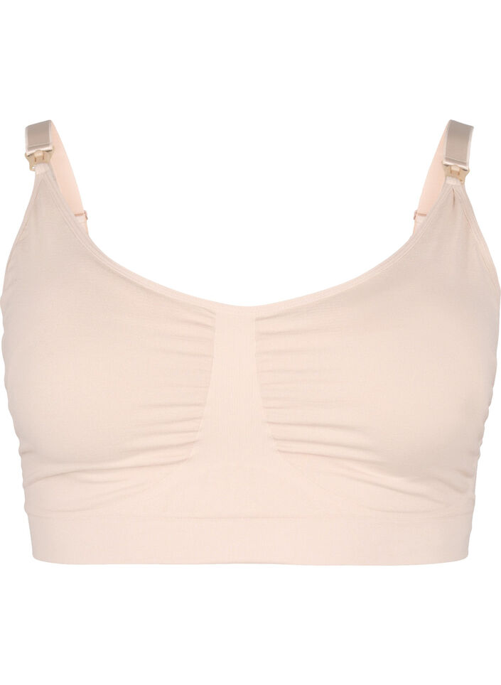 Soutien-gorge d'allaitement, Beige, Packshot image number 0