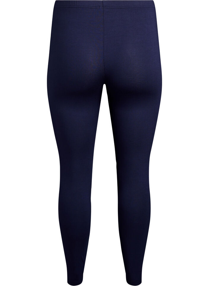 Leggings basiques en viscose, Bleu, Packshot image number 1