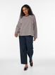 T-shirt Basic avec manches longues, Rose, Model image number 1