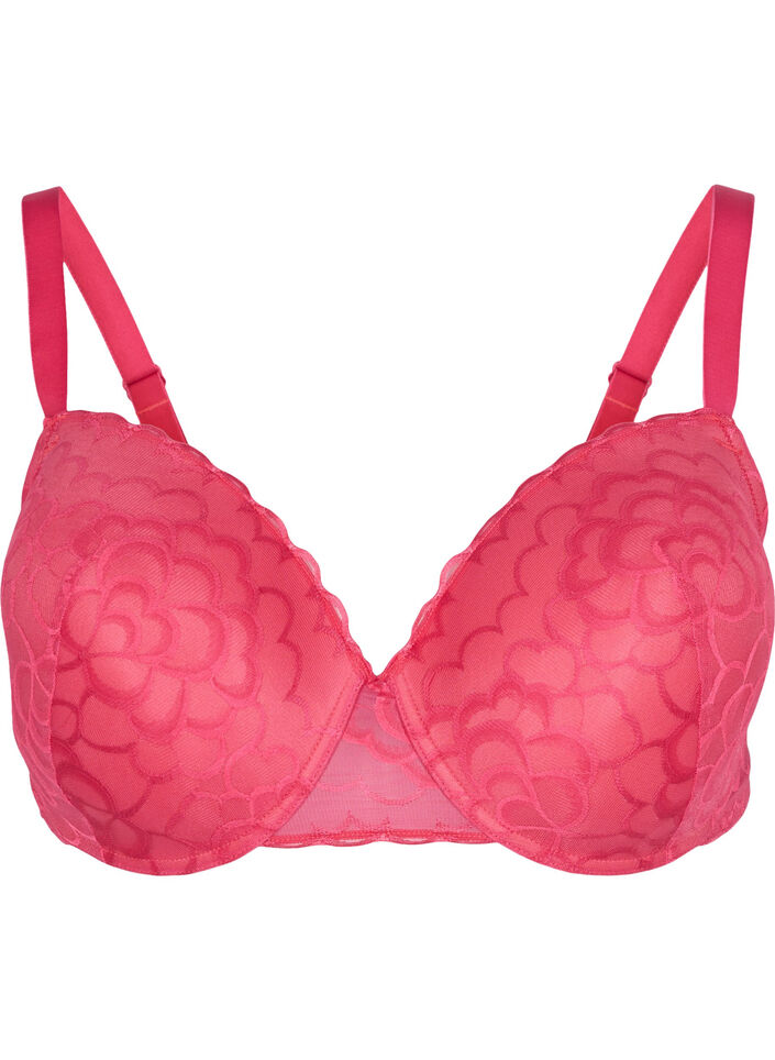 Soutien-gorge rembourré avec dentelle et armature, Jazzy, Packshot image number 0