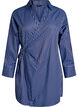 Chemise &agrave; rayures avec effet cache-c&oelig;ur et ceinture &agrave; nouer, Bleu, Packshot image number 0