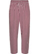 Pantalon de nuit ample &agrave; rayures et c&oelig;urs, Bordeaux fonc&eacute;, Packshot image number 0