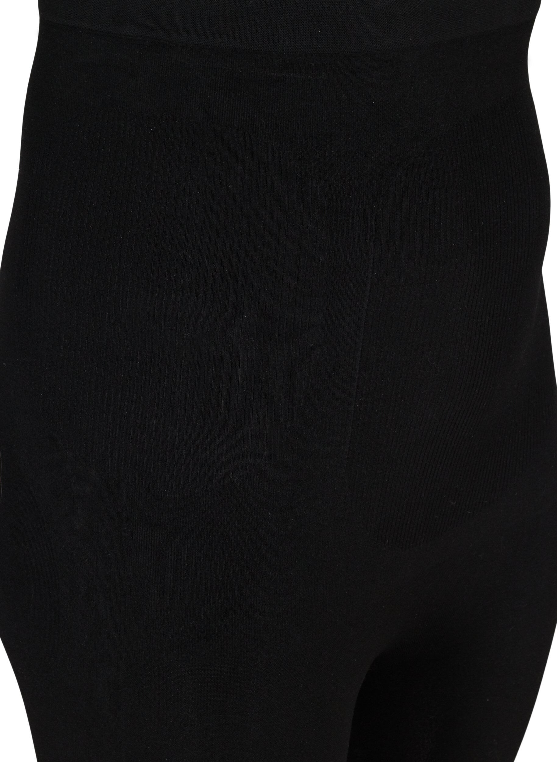 Zizzi Legging gainant taille haute, Black, Packshot image number 2