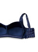 Top de bikini rembourré avec imprimés, Bleu, Packshot image number 3