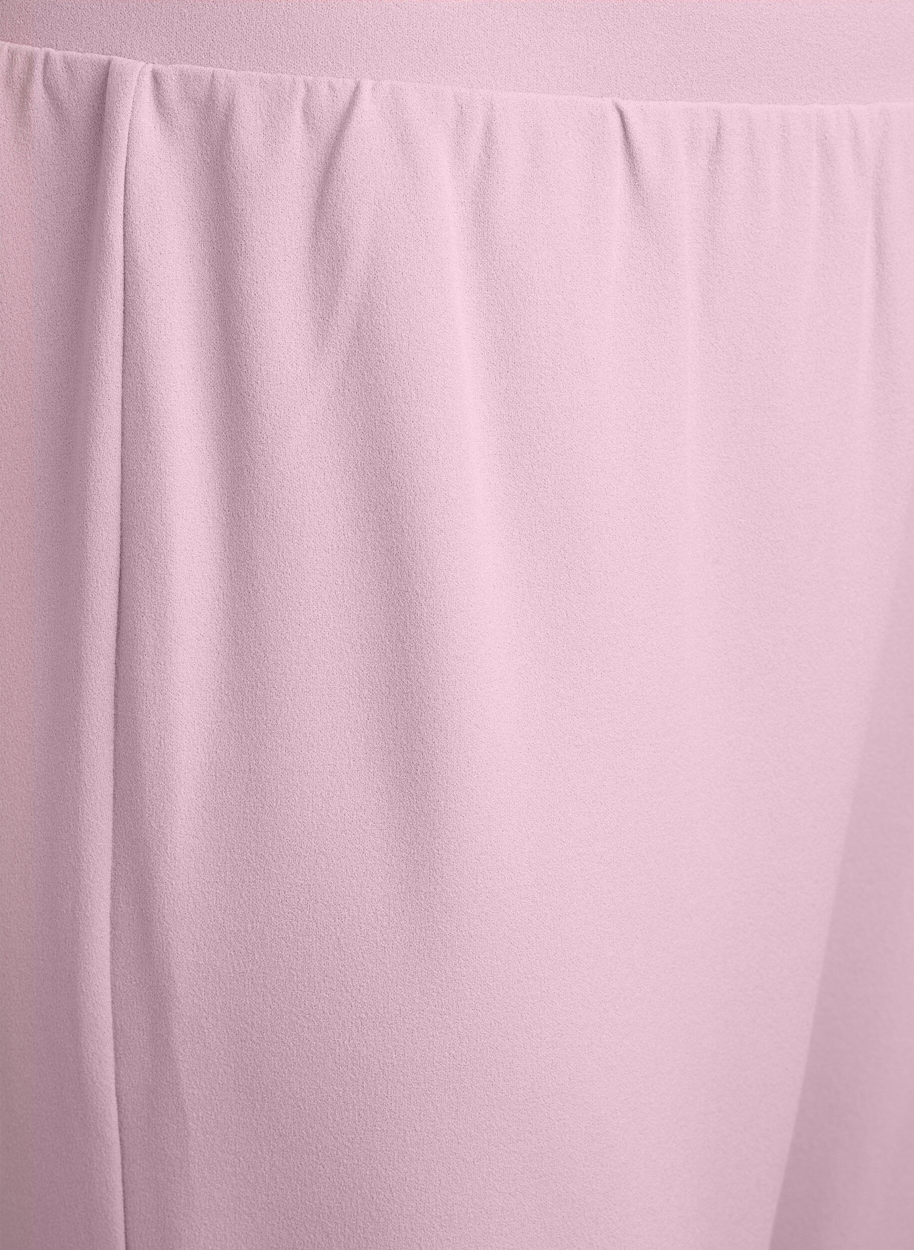 Zizzi Pantalon &agrave; coupe droite, Rose poudr&eacute;e, Packshot image number 2