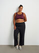 Brassi&egrave;re de sport avec dos nageur, Bordeaux, Model image number 1