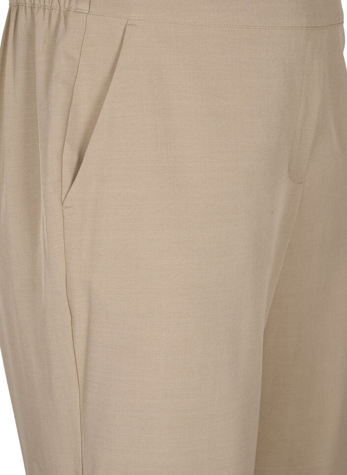 FLASH - Pantalon large doté de poches, Weathered Teak Mel, Packshot image number 2