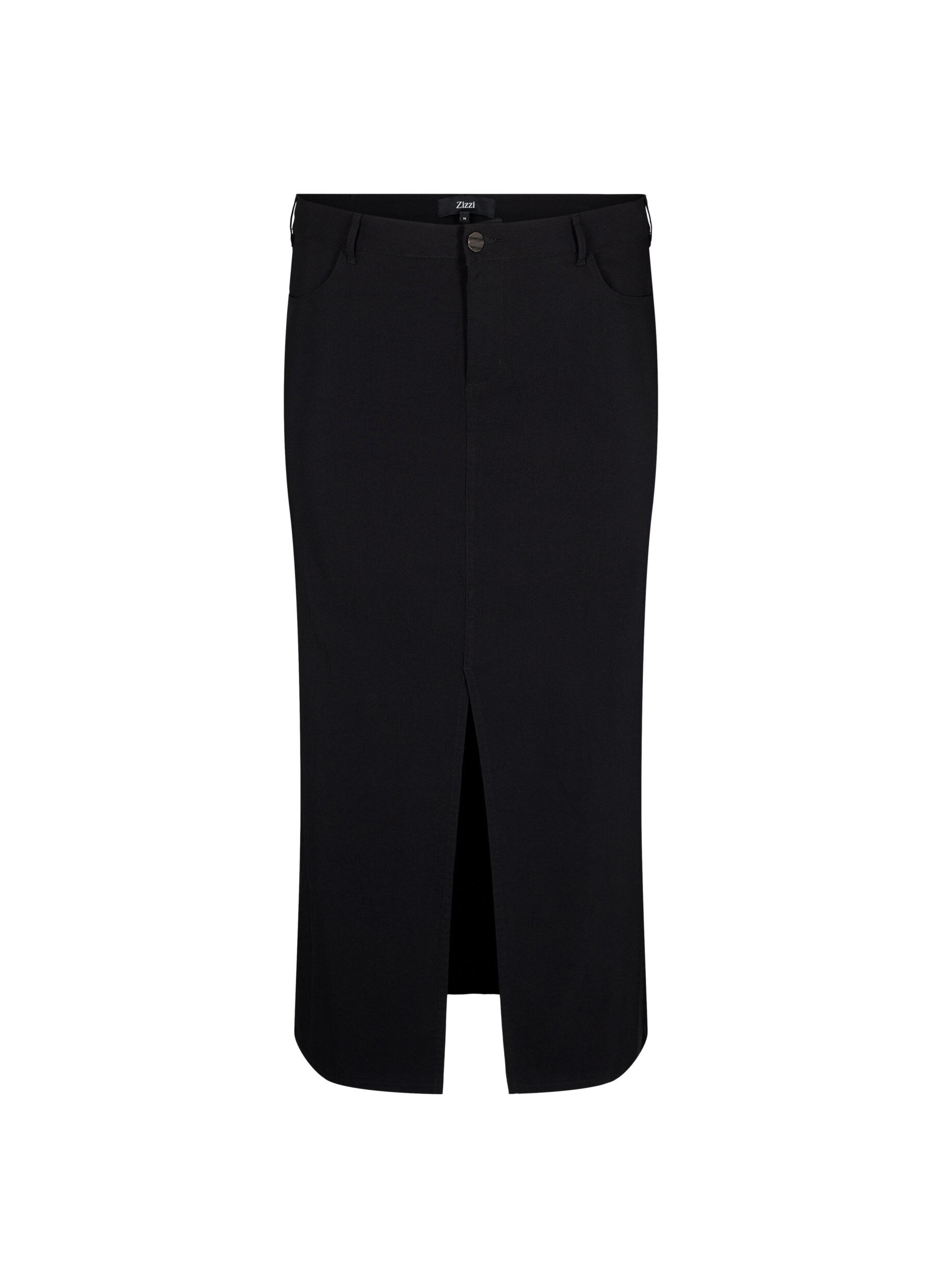 Jupe longue avec fente sur le devant