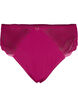 String en microfibre avec dentelle, Boysenberry, Packshot image number 0