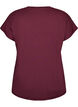 T-shirt de sport couleur unie, Bordeaux, Packshot image number 1
