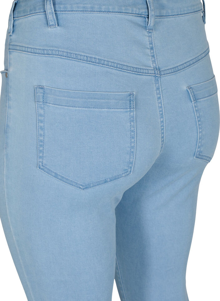 Jean Amy super slim &agrave; taille haute, Ex Lt Blue, Packshot image number 3