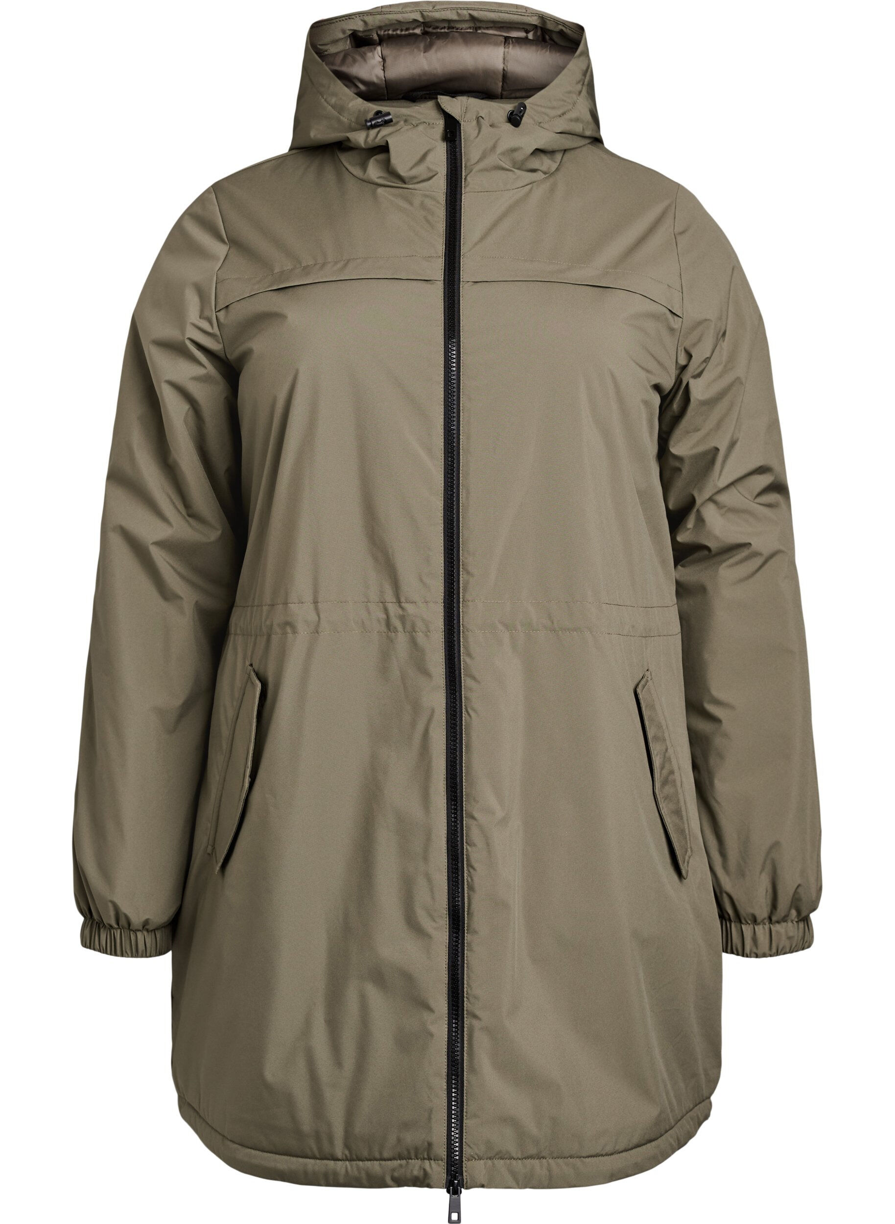 Parka matelass&eacute;e l&eacute;g&egrave;re &agrave; capuche