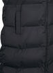 Gilet long avec poches et fermeture &eacute;clair &agrave; double sens, Noir, Packshot image number 3