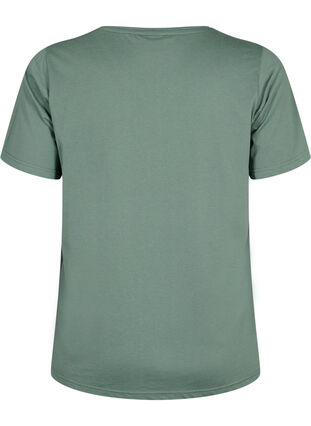 FLASH - T-shirt avec motif, Balsam Green, Packshot image number 1