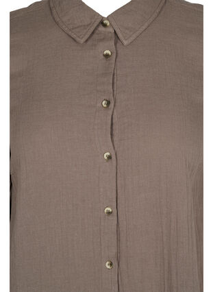 Chemise longue en coton à col classique, Falcon, Packshot image number 2