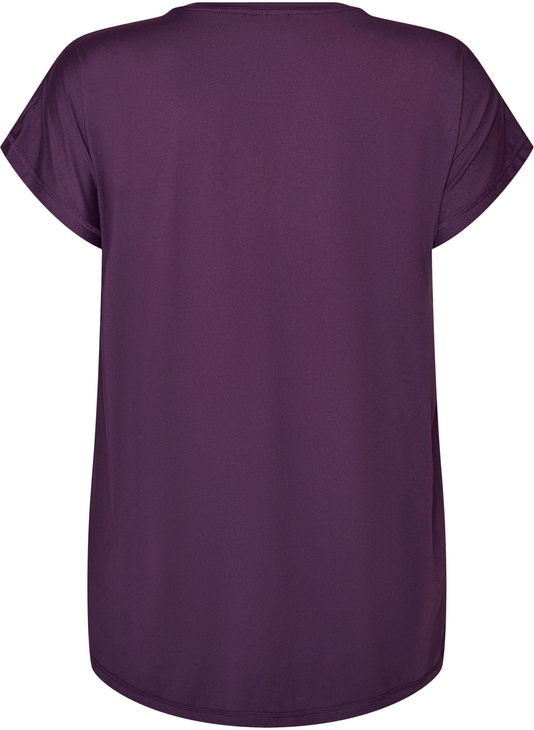 ZizziT-shirt long de sport, Violet, Packshot image number 1