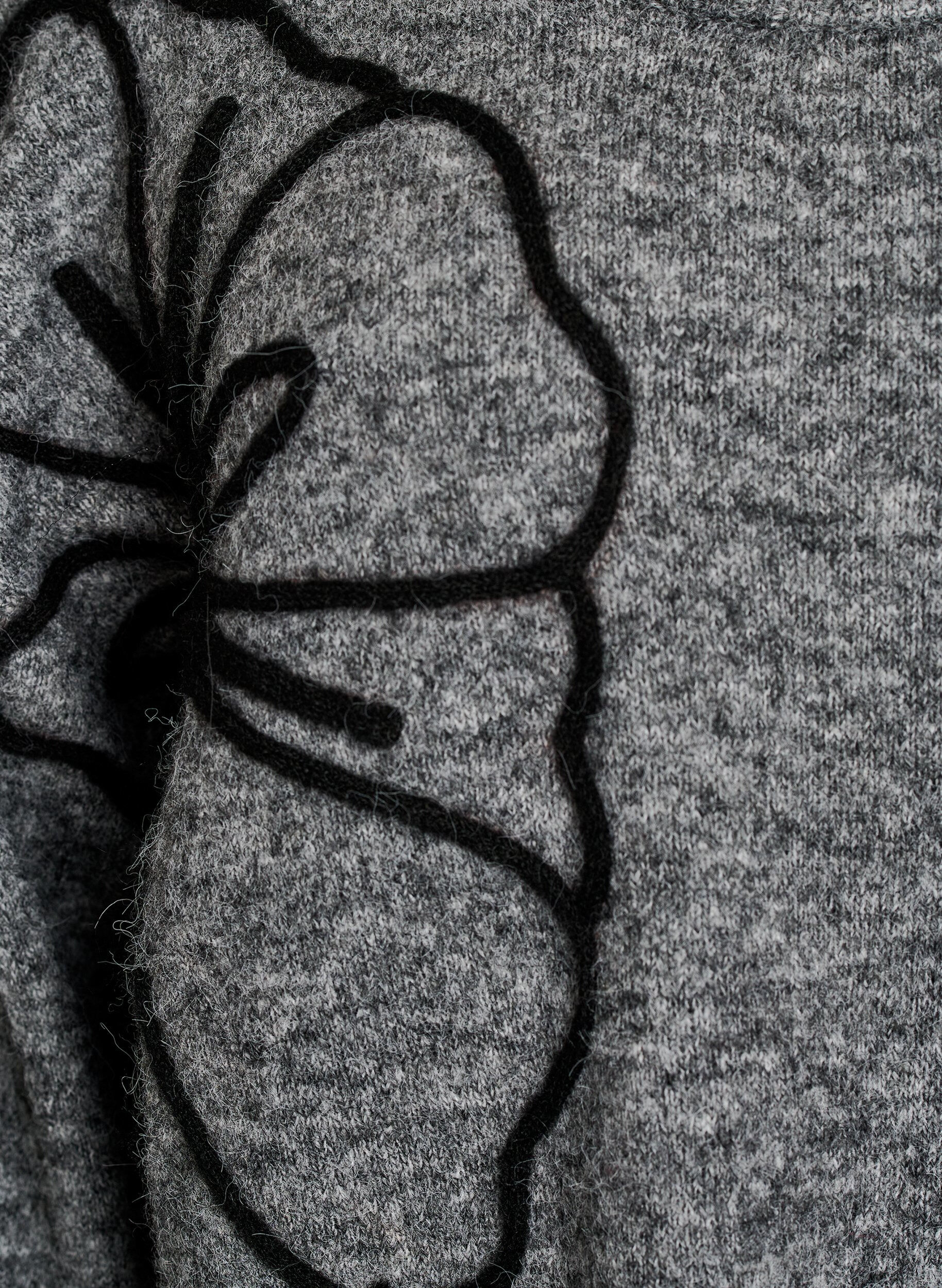 ZizziPull avec application florale, Gris, Packshot image number 2