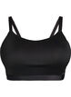 Brassi&egrave;re de sport l&eacute;g&egrave;rement rembourr&eacute;e, Noir, Packshot image number 0