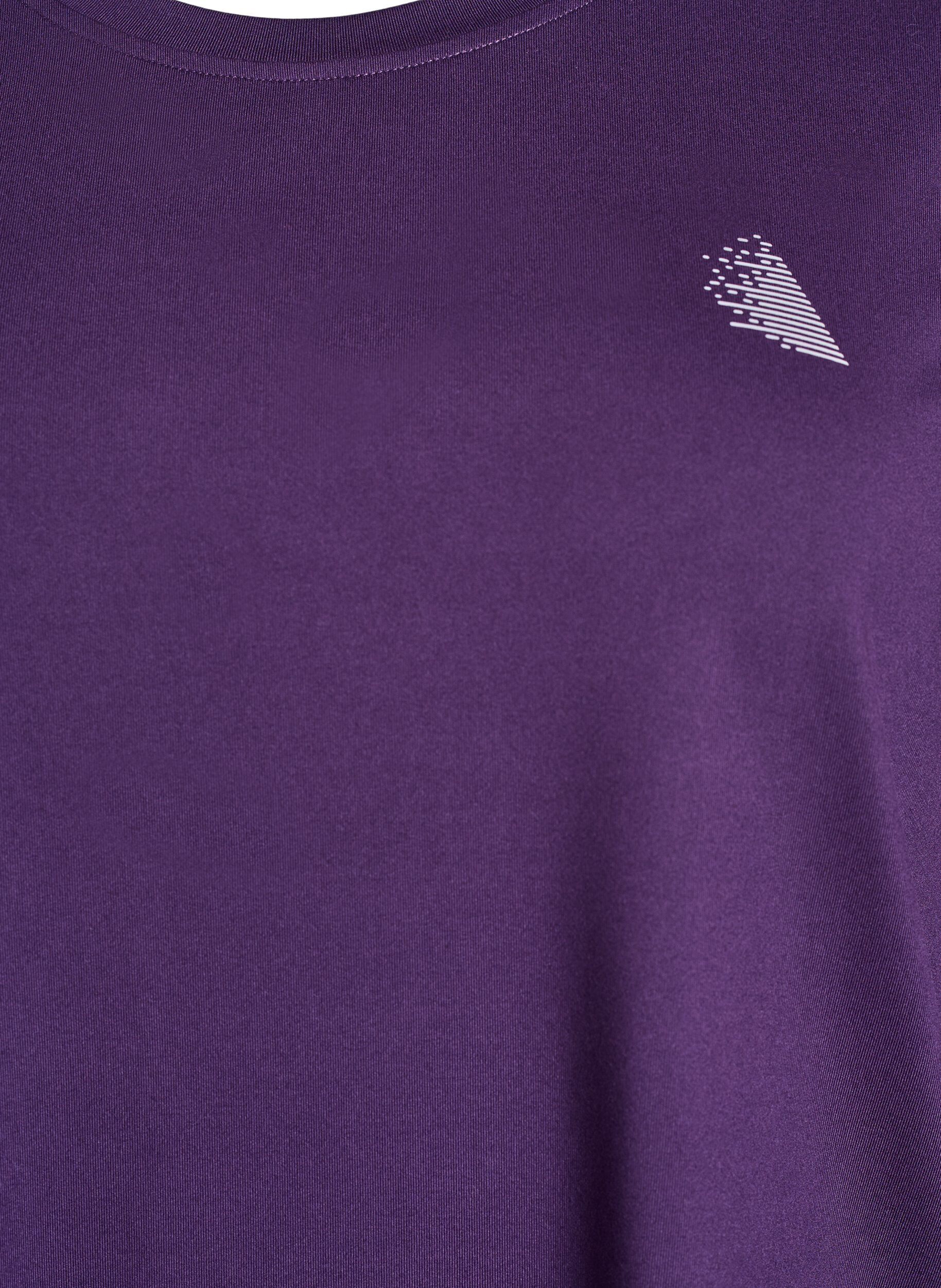 ZizziHaut de sport &agrave; manches 3/4, Violet, Packshot image number 2