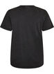 T-shirt graphique en coton bio, Gris, Packshot image number 1