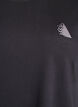 T-shirt de sport couleur unie, Noir, Packshot image number 2