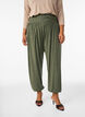 Pantalon sarouel ample, Vert, Model image number 2