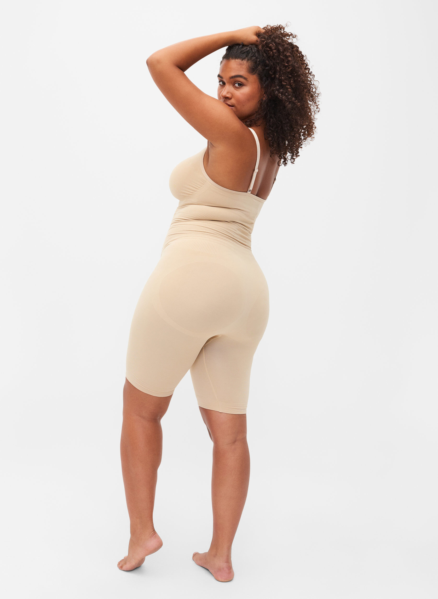 Zizzi Body gainant, Beige, Model image number 2