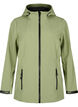  Veste softshell courte avec des poches, Oil Green, Packshot image number 0