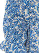 Blouse en coton avec encolure carr&eacute;e, Bleu, Packshot image number 3
