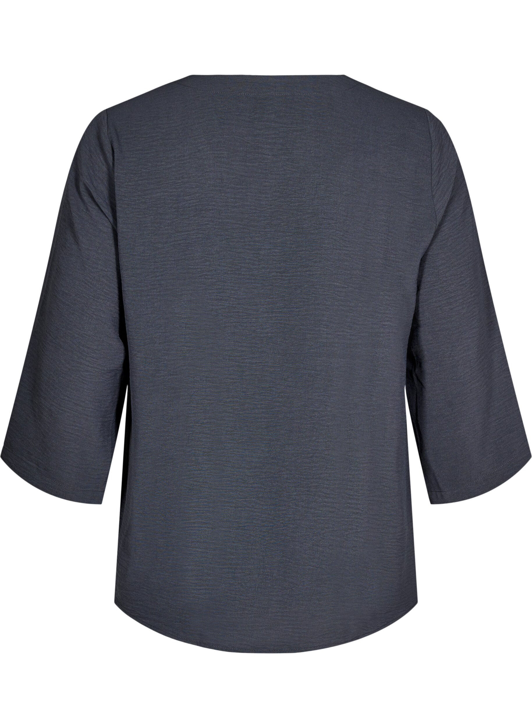 Zizzi FLASH - Blouse &agrave; manches 3/4, Gris anthracite, Packshot image number 1