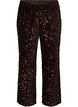 Pantalon &agrave; coupe ample avec sequins, Marron, Packshot image number 0