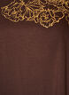 T-shirt en coton &agrave; imprim&eacute; floral, Marron, Packshot image number 2