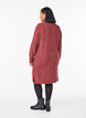 Robe en maille &agrave; col roul&eacute;, Bordeaux, Model image number 1