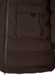 Doudoune avec capuche et poches, Marron, Packshot image number 3