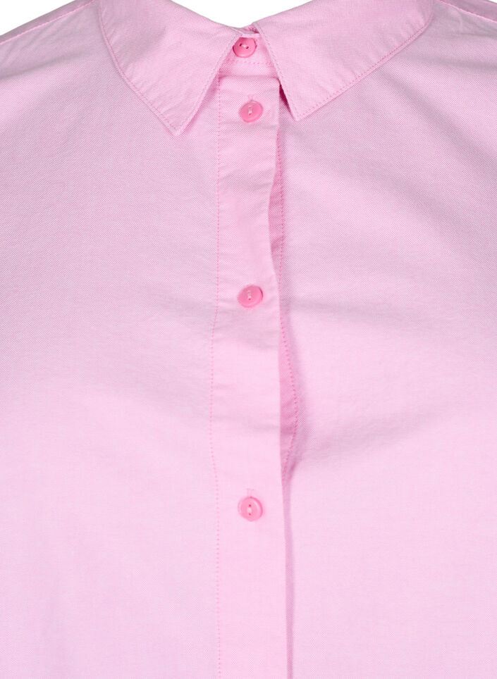 Chemise &agrave; manches longues en coton, Rose, Packshot image number 2