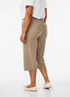 FLASH - Culotte taille haute &agrave; coupe ample, Marron, Model image number 1