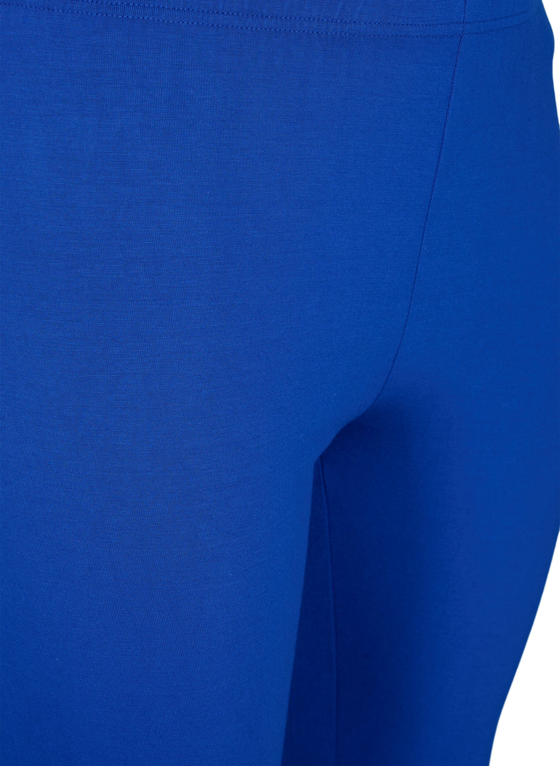 Zizzi Leggings basiques en viscose, Bleu, Packshot image number 2