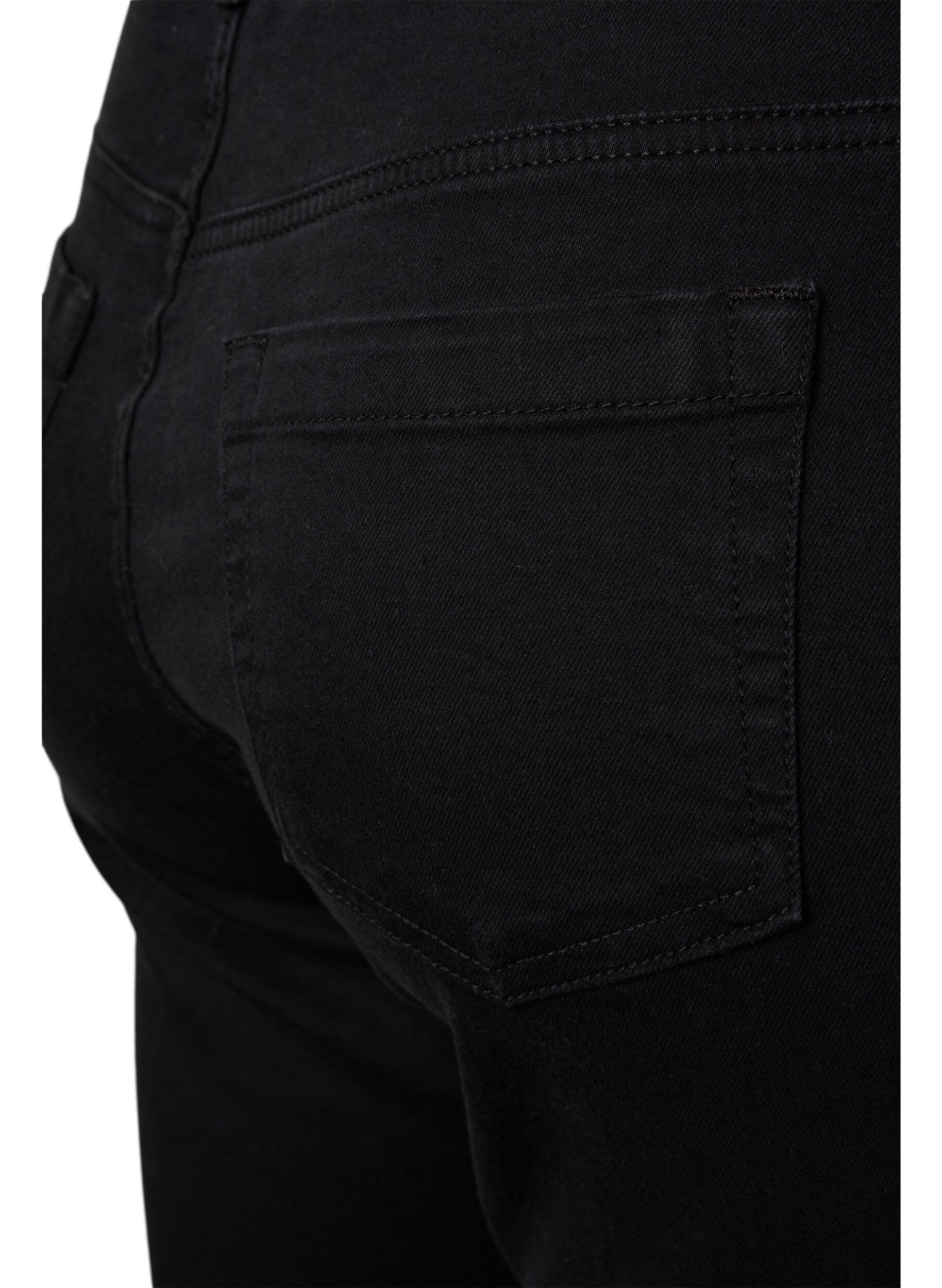 ZizziEllen jeans bootcut avec taille haute, Noir, Packshot image number 3