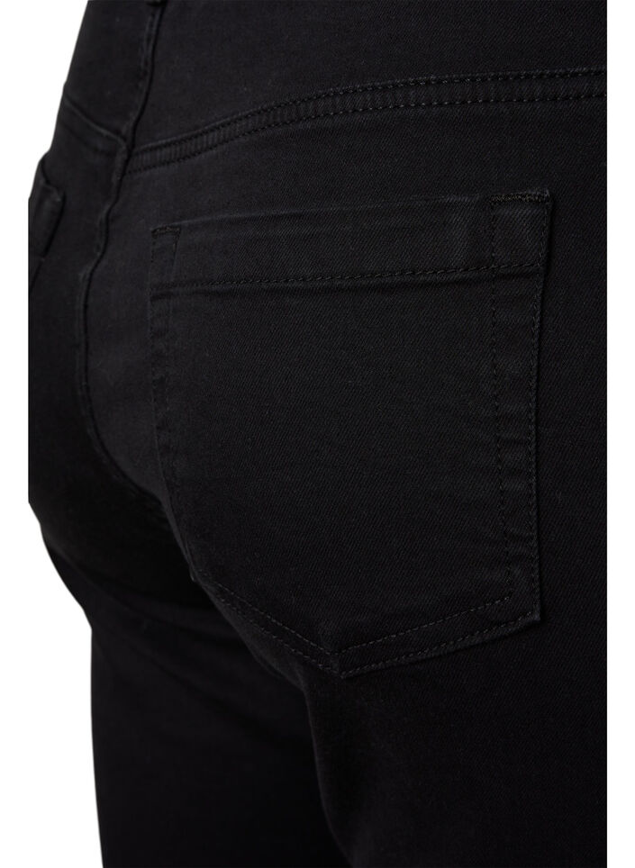 Ellen jeans bootcut avec taille haute, Noir, Packshot image number 3