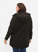  Veste softshell courte avec des poches, Black, Model image number 1